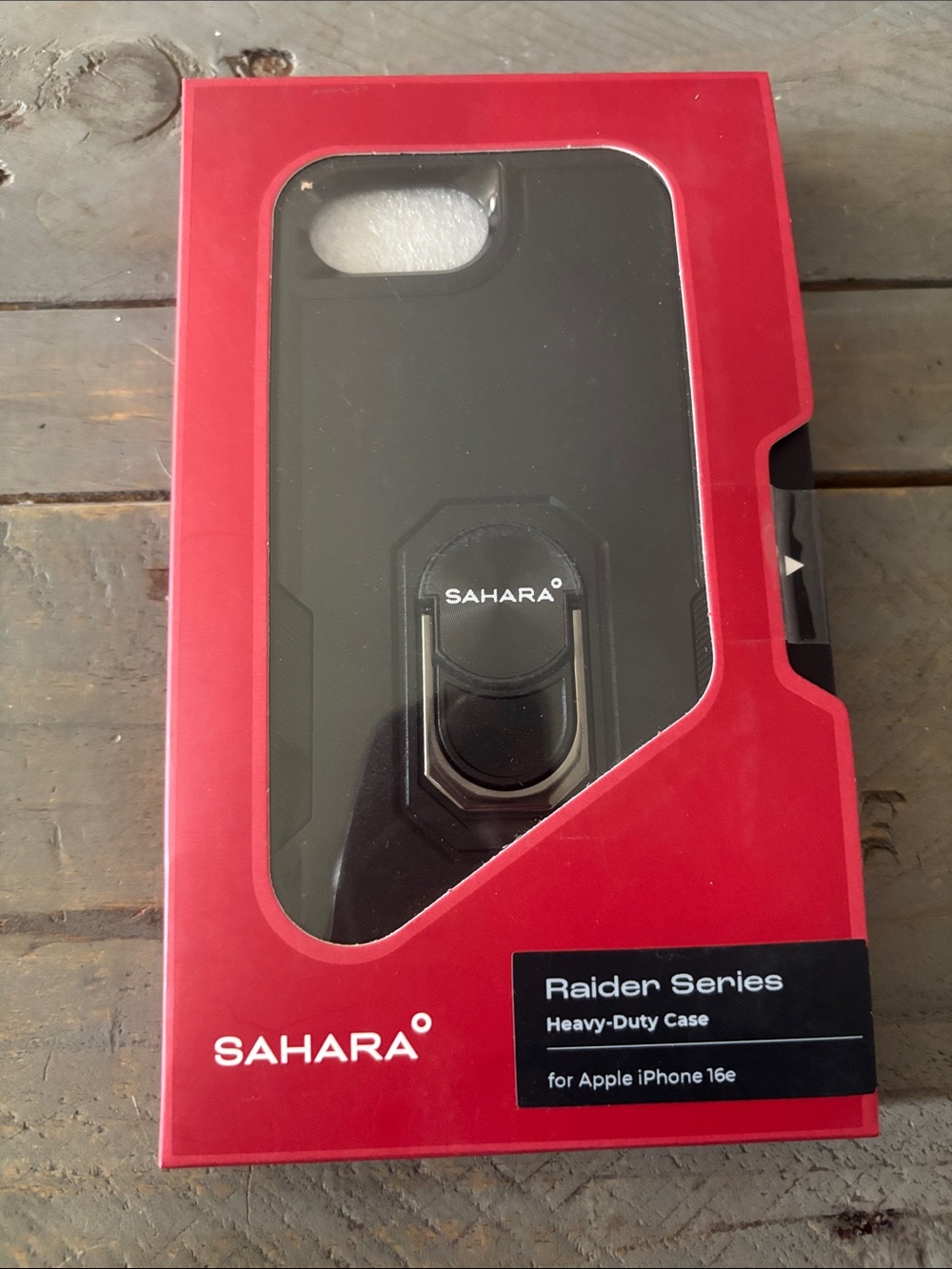 Sahara Raider Series Heavy-Duty iPhone Case - Black